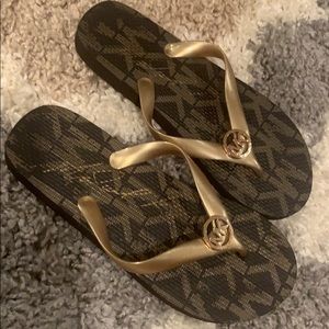Michael Kors flip flops